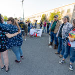 memorial car meet for Zach Lambert at suncrest town centre